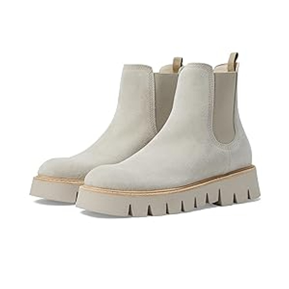 NWT Pedro Garcia Salinda Lugsole Boot - Pearl Velour EU 38.5/US 8.5